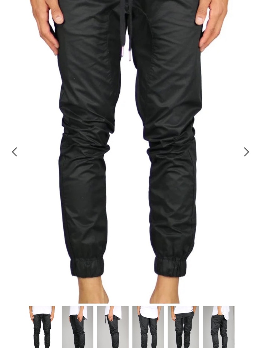 Hyper Denim Men's Black Cool Joggers Small